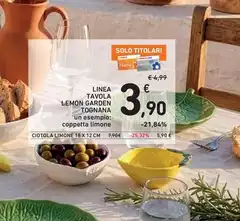 Solo - Linea Tavola Lemon Garden Solo - Linea Tavola Lemon Garden