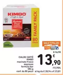 Kimbo - Cialde Caffè Kimbo - Cialde Caffè