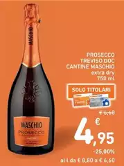 Cantine maschio - Prosecco Treviso DOC Cantine maschio - Prosecco Treviso DOC