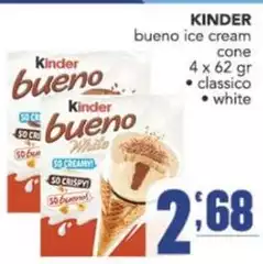 Kinder - Bueno Ice Cream Cone Classico Kinder - Bueno Ice Cream Cone Classico