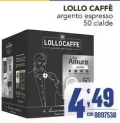 Lollo caffè - Argento Espresso Cialde