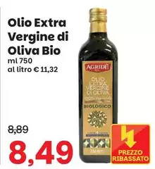 Agride - Olio Extra Vergine Di Oliva Bio Agride - Olio Extra Vergine Di Oliva Bio
