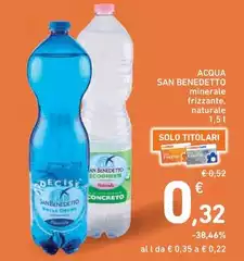 San Benedetto - Acqua
