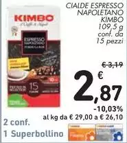 Kimbo - Cialde Espresso Napoletano Kimbo - Cialde Espresso Napoletano