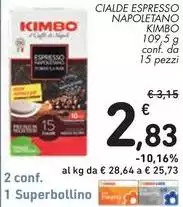 Kimbo - Cialde Espresso Napoletano Kimbo - Cialde Espresso Napoletano