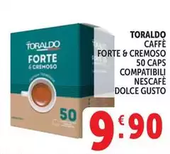 Toraldo - Caffè Forte & Cremoso 50 Caps Compatibili Nescafe Dolce Gusto Toraldo - Caffè Forte & Cremoso 50 Caps Compatibili Nescafe Dolce Gusto