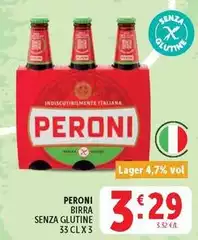 Peroni - Birra Senza Glutine Peroni - Birra Senza Glutine