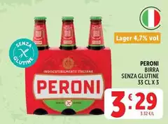 Peroni - Birra Senza Glutine Peroni - Birra Senza Glutine