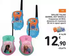 Barbie - Walkie Talkie , Hot Wheels Barbie - Walkie Talkie , Hot Wheels