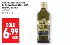 Filippo berio - Olio Extra Vergine Di Oliva 100% Italiano Filippo berio - Olio Extra Vergine Di Oliva 100% Italiano