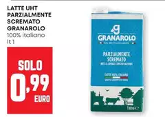 Granarolo - Latte UHT Parzialmente Scremato Granarolo - Latte UHT Parzialmente Scremato