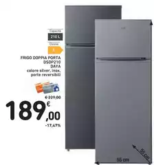 Daya - Frigo Doppia Porta Dsop210 Daya - Frigo Doppia Porta Dsop210