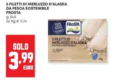 Frosta - Filetti Di Merluzzo D'Alaska Da Pesca Sostenibile