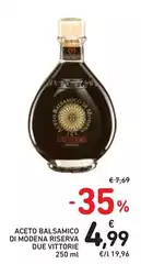Due vittorie - Aceto Balsamico Di Modena Riserva