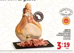 Beretta - Prosciutto DOP Stagionato DOP Con Osso Beretta - Prosciutto DOP Stagionato DOP Con Osso