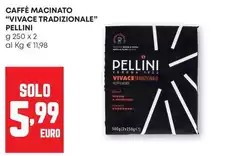 Pellini - Caffè Macinato "Vivace Tradizionale" Pellini - Caffè Macinato "Vivace Tradizionale"