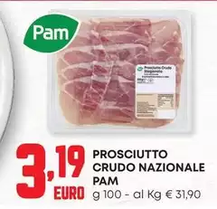 Pam - Prosciutto Crudo Nazionale