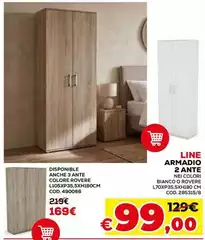 Line Armadio 2 Ante Line Armadio 2 Ante