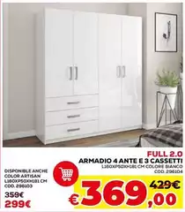 Armadio 4 Ante E 3 Cassetti Armadio 4 Ante E 3 Cassetti