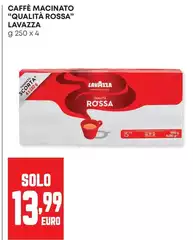 Lavazza - Caffè Macinato "qualità Rossa" Lavazza - Caffè Macinato "qualità Rossa"