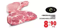 Braciola Di Lombo/coppa Di Suino Nero Campano Braciola Di Lombo/coppa Di Suino Nero Campano