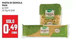 Pam - Pasta Di Semola Pam - Pasta Di Semola