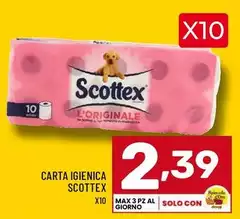 Scottex - Carta Igienica Scottex - Carta Igienica