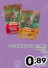Pappa Cat - Croccantini Per Gatti Pollo/Manzo