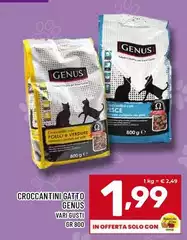 Genus - Croccantini Gatto