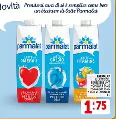 Parmalat - Il Latte Del Benessere UHT Omega 3 Plus/ Calcium Plus Parmalat - Il Latte Del Benessere UHT Omega 3 Plus/ Calcium Plus