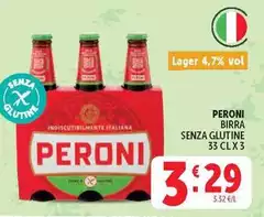 Peroni - Birra Senza Glutine Peroni - Birra Senza Glutine