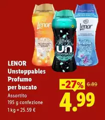 Lenor - Unstoppables Profumo Per Bucato Lenor - Unstoppables Profumo Per Bucato