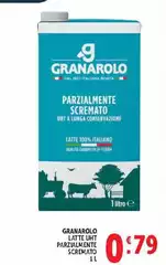 Granarolo - Latte UHT Parzialmente Scremato Granarolo - Latte UHT Parzialmente Scremato