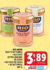 Rio Mare - Filetti Di Tonno All'Olio Extra Vergine Di Oliva Rio Mare - Filetti Di Tonno All'Olio Extra Vergine Di Oliva
