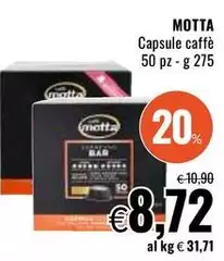 Motta - Capsule Caffè Motta - Capsule Caffè