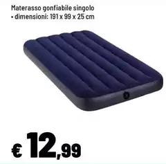 Materasso Gonfiabile Singolo Materasso Gonfiabile Singolo