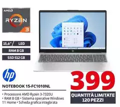 HP - Notebook 15-FC1010NL HP - Notebook 15-FC1010NL