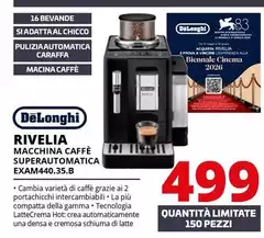 De Longhi - Macchina Caffè Superautomatica EXAM440.35.B