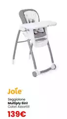 Joie - Seggiolone Multiply 6inl Joie - Seggiolone Multiply 6inl