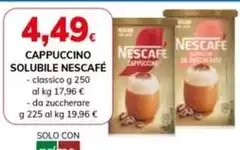 Nescafé - Cappuccino Solubile