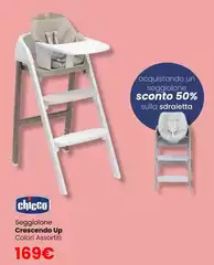 Chicco - Seggiolone Crescendo Up Chicco - Seggiolone Crescendo Up