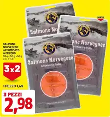 Salmone Norvegese Affumicato A Freddo Salmone Norvegese Affumicato A Freddo