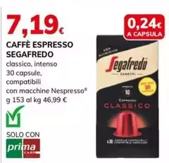 Segafredo - Caffè Espresso Segafredo - Caffè Espresso