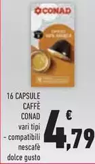 Conad - 16 Capsule Caffe