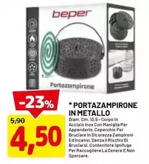 Beper - Portazampirone In Metallo Beper - Portazampirone In Metallo