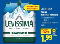 Levissima - Acqua Minerale Naturale Levissima - Acqua Minerale Naturale