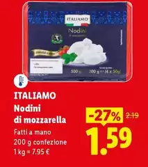 Italiamo - Nodini Di Mozzarella Italiamo - Nodini Di Mozzarella