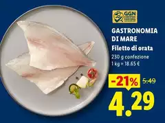 Gastronomia Di Mare - Filetto Di Orata Gastronomia Di Mare - Filetto Di Orata