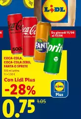 Coca-Cola, Coca-Cola Zero, Fanta O Sprite Coca-Cola, Coca-Cola Zero, Fanta O Sprite