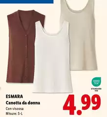 Esmara - Canotta Da Donna Esmara - Canotta Da Donna